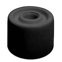 Rubber Door Stop 27mm Black