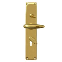 Frank Allart 1220 Door Furniture Lever Handle for Chubb 3R35 Small Handle B