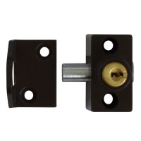 ERA 804-22 Cut Key Sash Window Bolt Brown