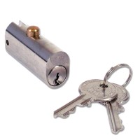 CISA Filing Cabinet Lock 72010 Nickle Plated