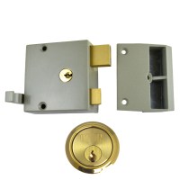 Union 1334 drawback lock 73mm Champagne Gold Case Brass Cylinder