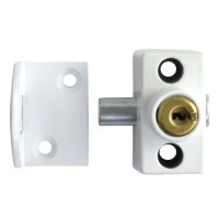 ERA 804-12 Cut Key Sash Window Bolt White