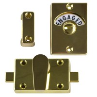Union 8094 Bathroom Indicator Bolt Electro Brass