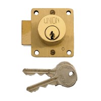 Union 4110 Cylinder Straight Cupboard Lock 50mm