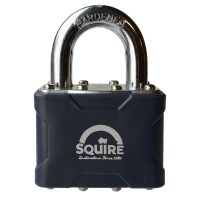 Squire 35 Laminated Padlock 38mm Open Shackle Keyed Alike