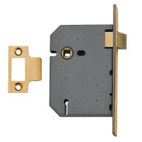 Union 2657 Upright Latch 76mm Brass