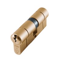 Asec BS Kitemarked Snap Resistant Euro Double Cylinder 35/40 75mm Brass