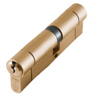 Asec BS Kitemarked Snap Resistant Euro Double Cylinder 45/55 100mm Brass