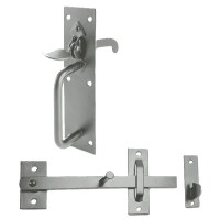 Asec Suffolk Latch for gates Zinc Plated