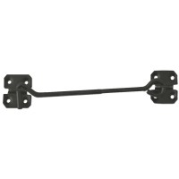 Asec Wire Cabin Hook 200mm in Black