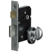 Asec Keyless Egress BS8621 Mortice Sashlock 64mm Satin Chrome