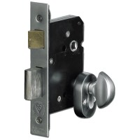 Asec Keyless Egress BS8621 Mortice Sashlock 76mm Satin Chrome
