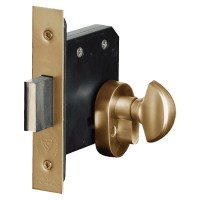 Asec Keyless Egress BS8621 Mortice Deadlock 76mm Polished Brass
