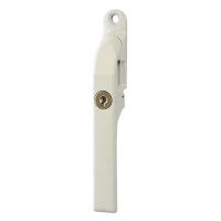 Asec Window handle lock for casement windows in White