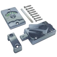 Asec Bathroom Indicator Bolt Satin Chrome