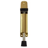 Asec Foot Operated Door Holder - Polished Brass