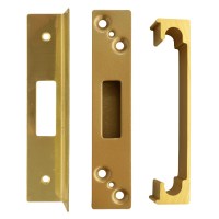 Asec Sashlock Rebate Kit 25mm Polished Brass