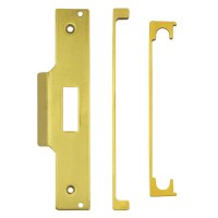 Asec Dual Profile Nightlatch Case Rebate Brass 13mm