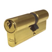 Asec 5 Pin Euro Double Cylinder 80mm 40/40 Brass