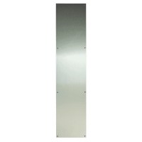 Asec Aluminium Door Kick Plate 150 x 835mm Silver