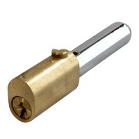 Asec Oval Bullet Lock 55mm Brass Keyed Alike - B