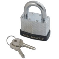 Asec AS 787 Laminated Padlock 50mm