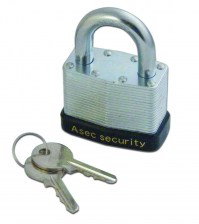 Asec AS 787 Laminated Padlock 50mm Keyed Alike