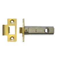 Asec Tubular latch 64mm Brass