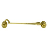 Asec Cabin Hook Polished Brass 200mm