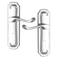 Asec Birkdale Door Furniture Handle Lever Locks Chrome
