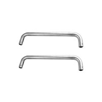Asec Back to Back Pull Door Handles Satin 225mm