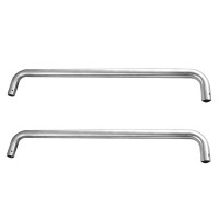 Asec Back to Back Pull Door Handles Satin 400mm