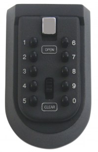 Asec Key Safe Lock Box Black