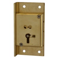 Asec 61 - 4 Lever Cupboard Lock 75mm Left Hand