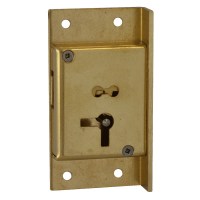 Asec 61 - 4 Lever Cupboard Lock 75mm Right Hand