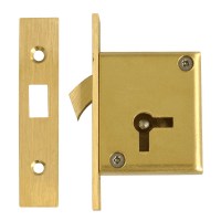 Asec 85 4 Lever Mortice Cupboard Hook Lock 64mm Left Hand