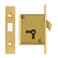 Asec 85 4 Lever Mortice Cupboard Hook Lock 64mm Right Hand