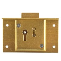 Asec 41 - 4 Lever Till Lock 75mm Brass