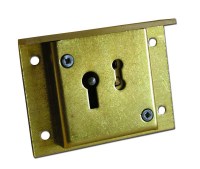 Asec 41 - 4 Lever Till Lock Keyed Alike 64mm Brass