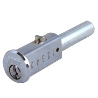 Tessi H75 Round Snap in Bullet Lock Chrome Plated Keyed Alike