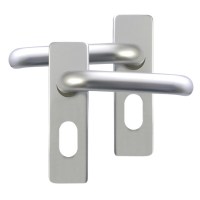 Dortrend Witley Door Furniture Lever Handle  Oval Cylinder Satin