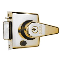 ERA 183-31 nightlatch 70mm Brass Case Brass Cylinder