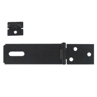 Crompton 617 Hasp and Staple - Single Link 114mm Black