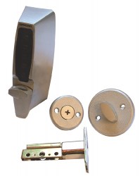 KABA Simplex 7102 Digital Lock with Deadbolt 60mm Backset Satin Chrome