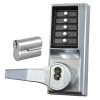 KABA Simpex LLP1020B Panic Latch Satin Left Hand