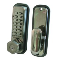 Codelock CL255 Combination Digital Door Lock Key Override Stainless Steel