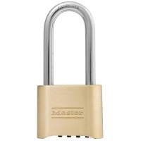 Master Lock 175 Range 4 Wheel Combination Padlock Long Shackle