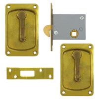 Willenhall 3000 Mortice Hookbolt 64mm Brass