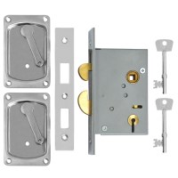 Willenhall 3500 Locking Mortice Hookbolt Satin