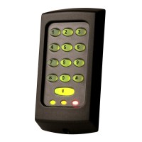 Paxton 351-210 Plastic Keypad for Compact K Series K50 - Black